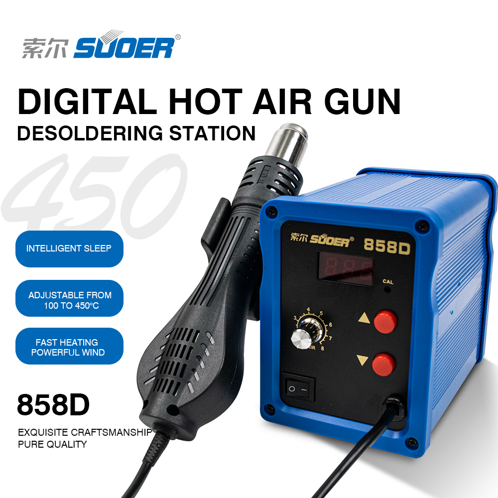 Soldering Stations - 858D Soldering station