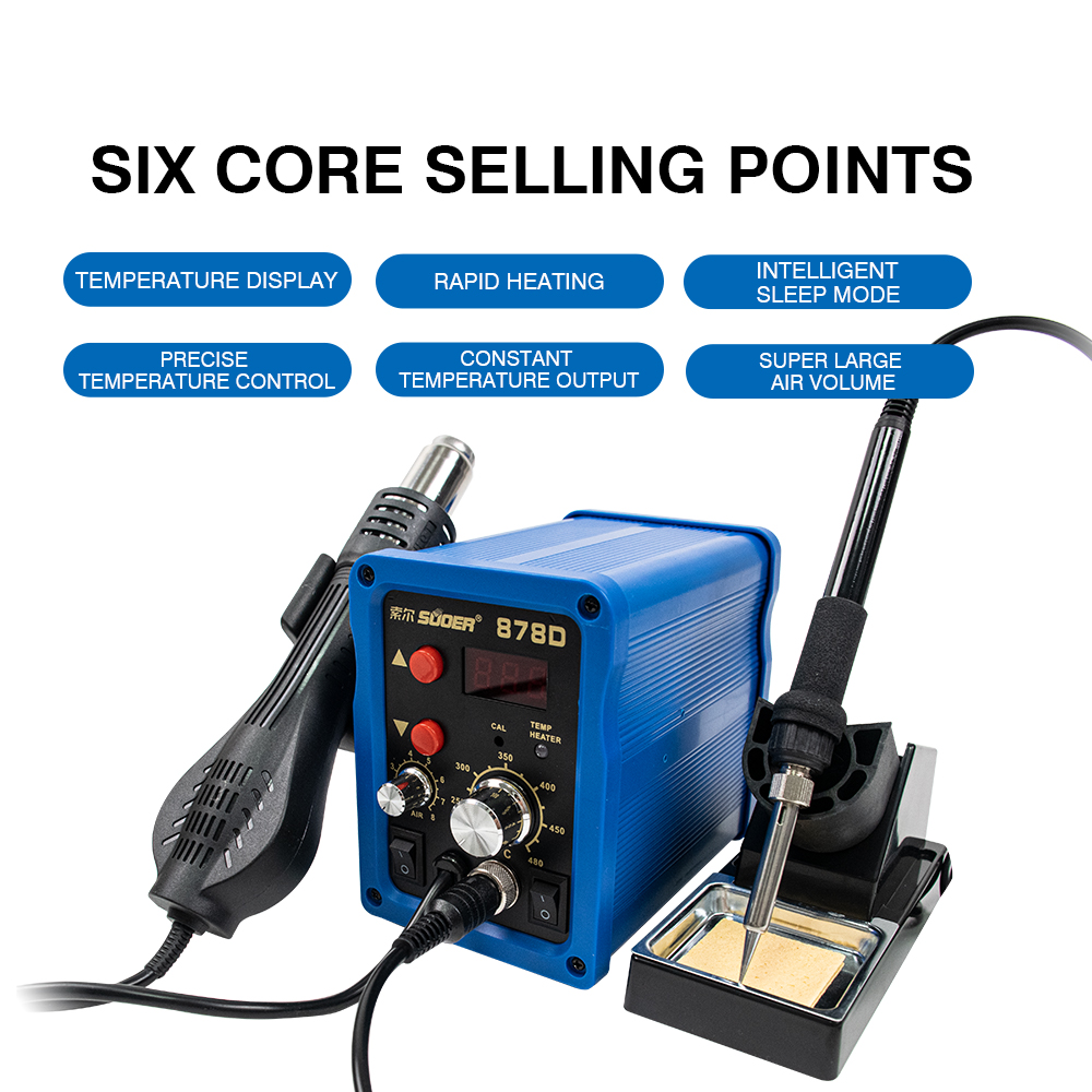 Soldering Stations - 878D Soldering station