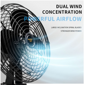 8-inch lithium battery fan