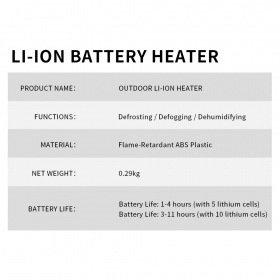 outdoor li-ion battery heater（Black Monkey King）