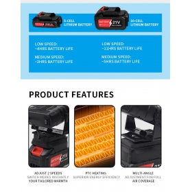 outdoor li-ion battery heater（Black Monkey King）