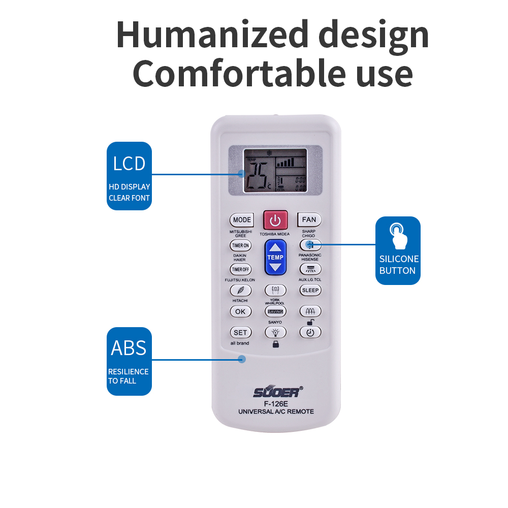 A/C remote control - F-126E