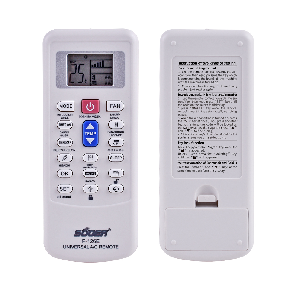 A/C remote control - F-126E