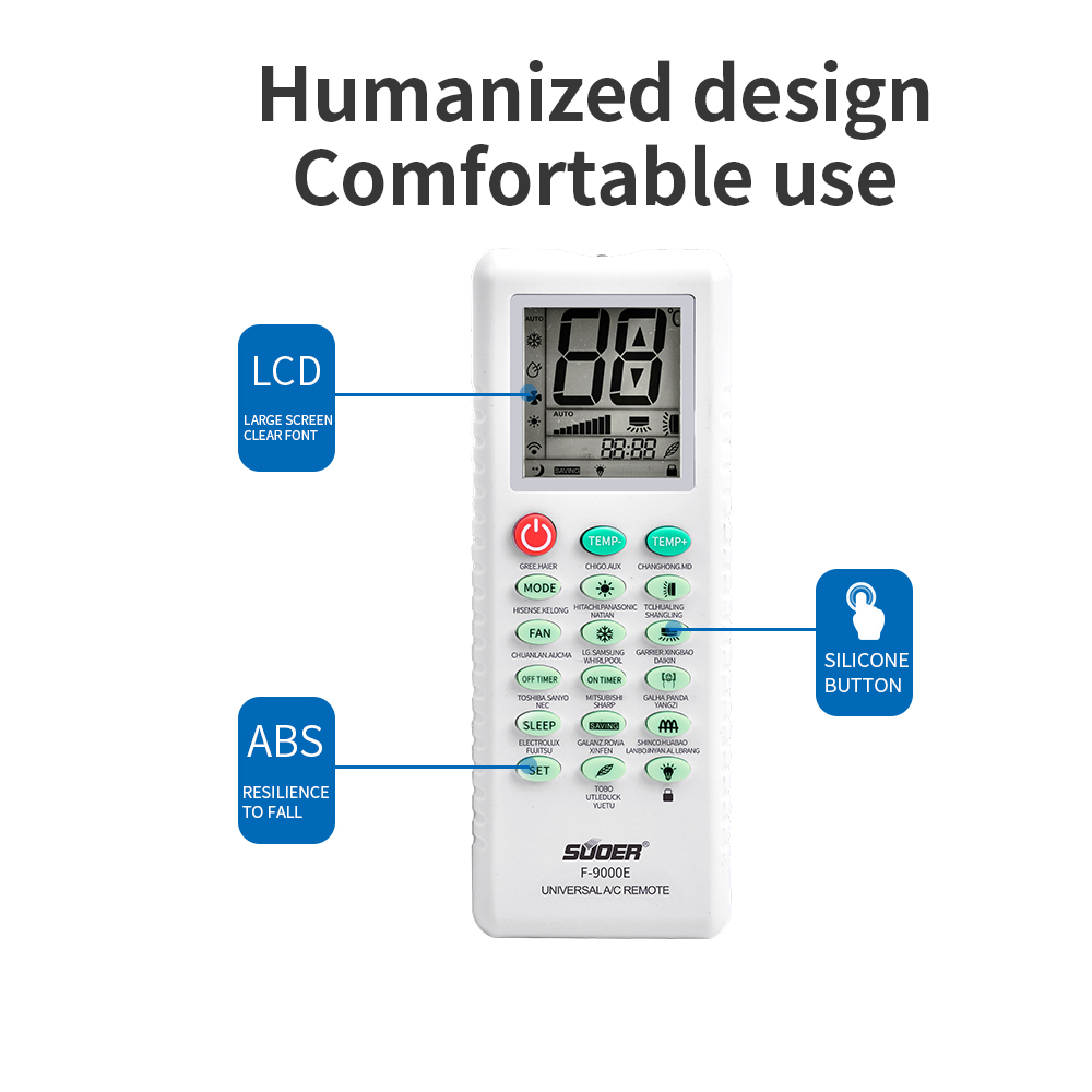 A/C remote control - F-9000E