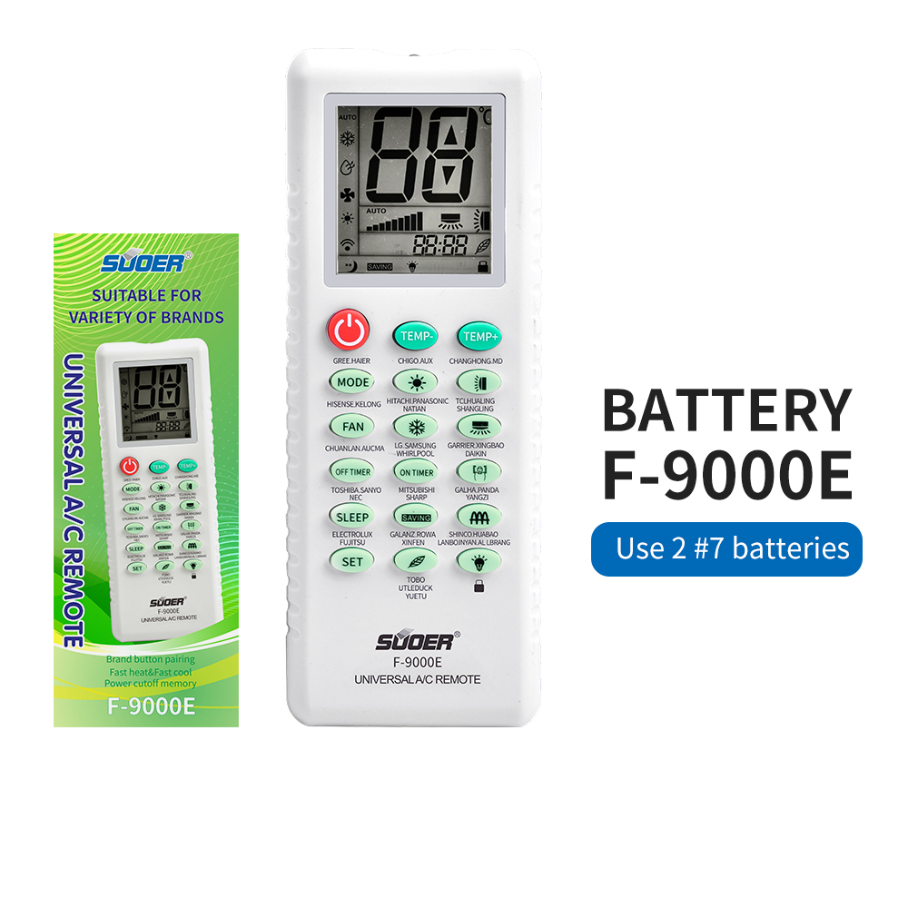 A/C remote control - F-9000E