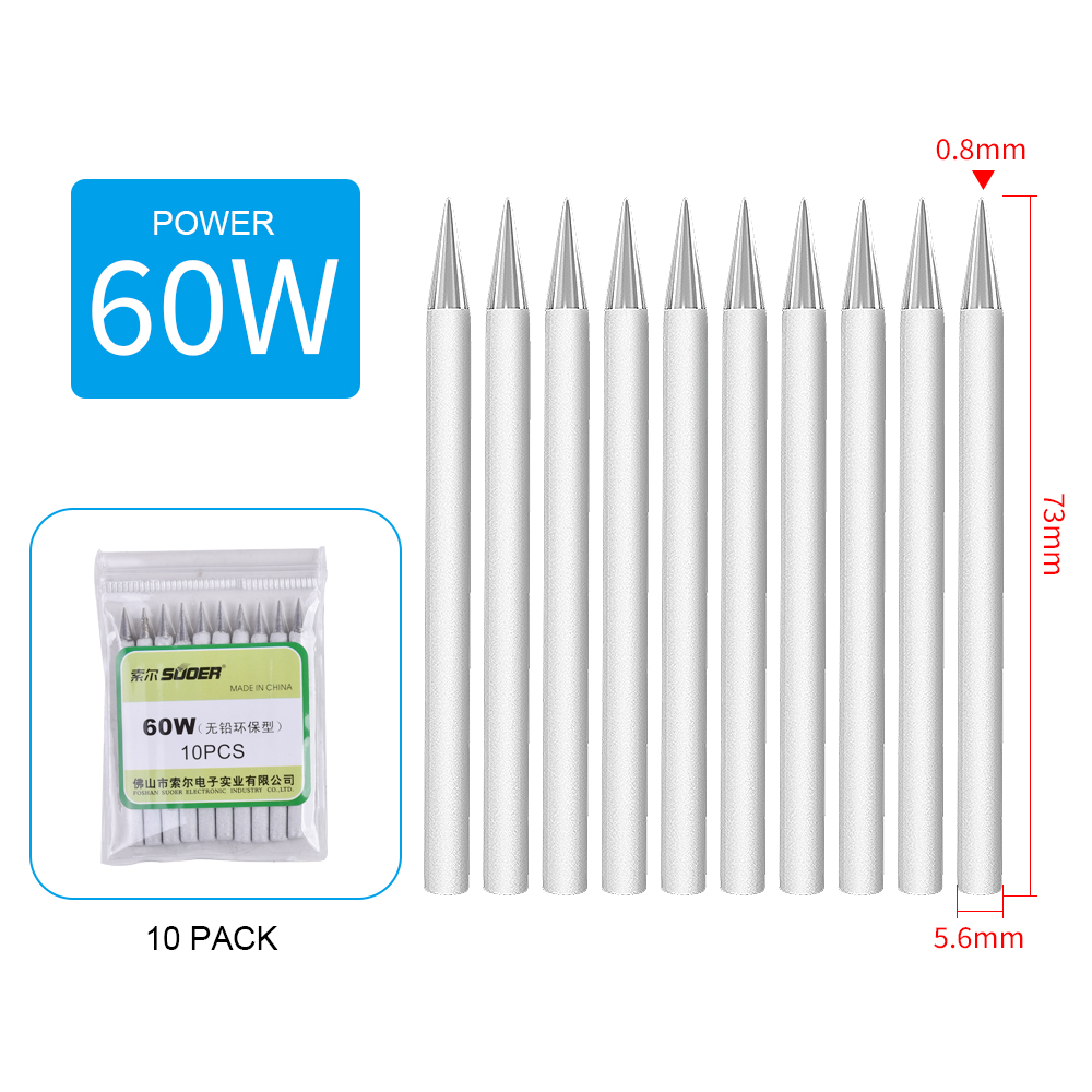 Soldering iron bit - Frosted Tip 60W