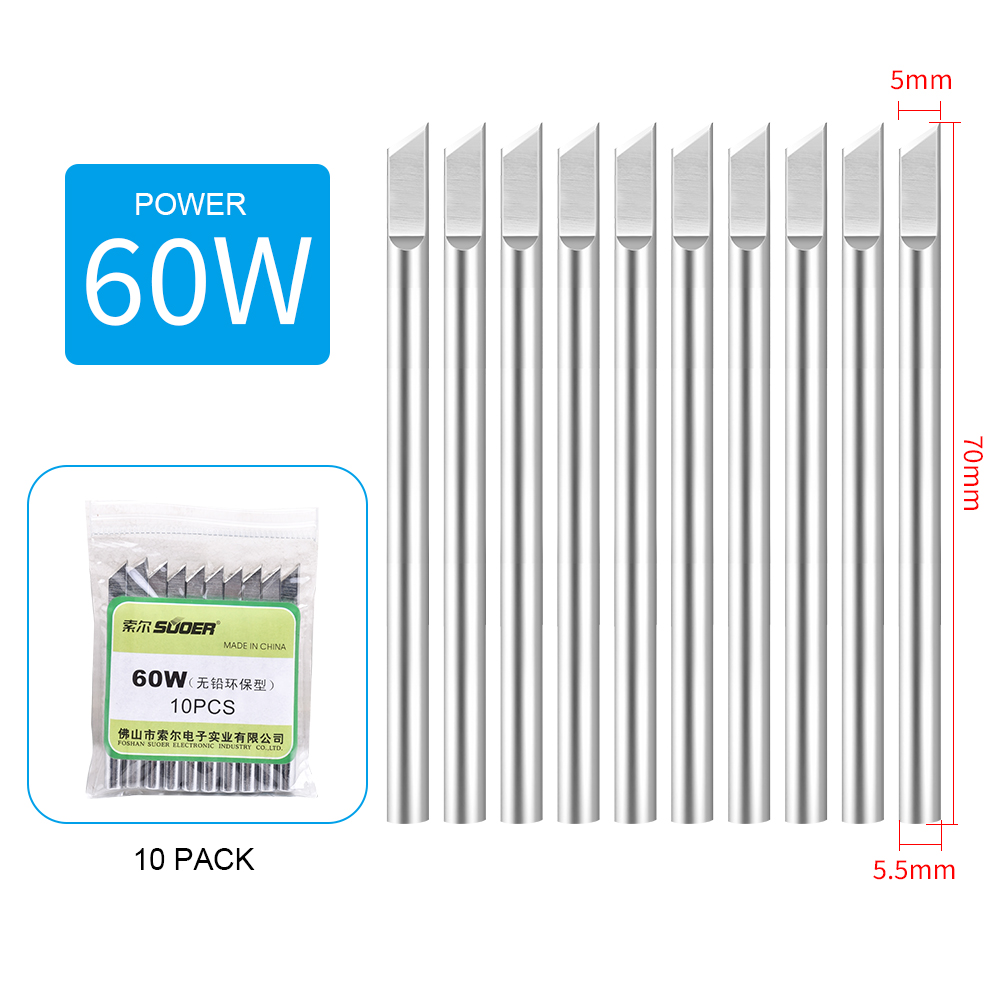 Soldering iron bit - Environmental Protection Knife Tip 60W