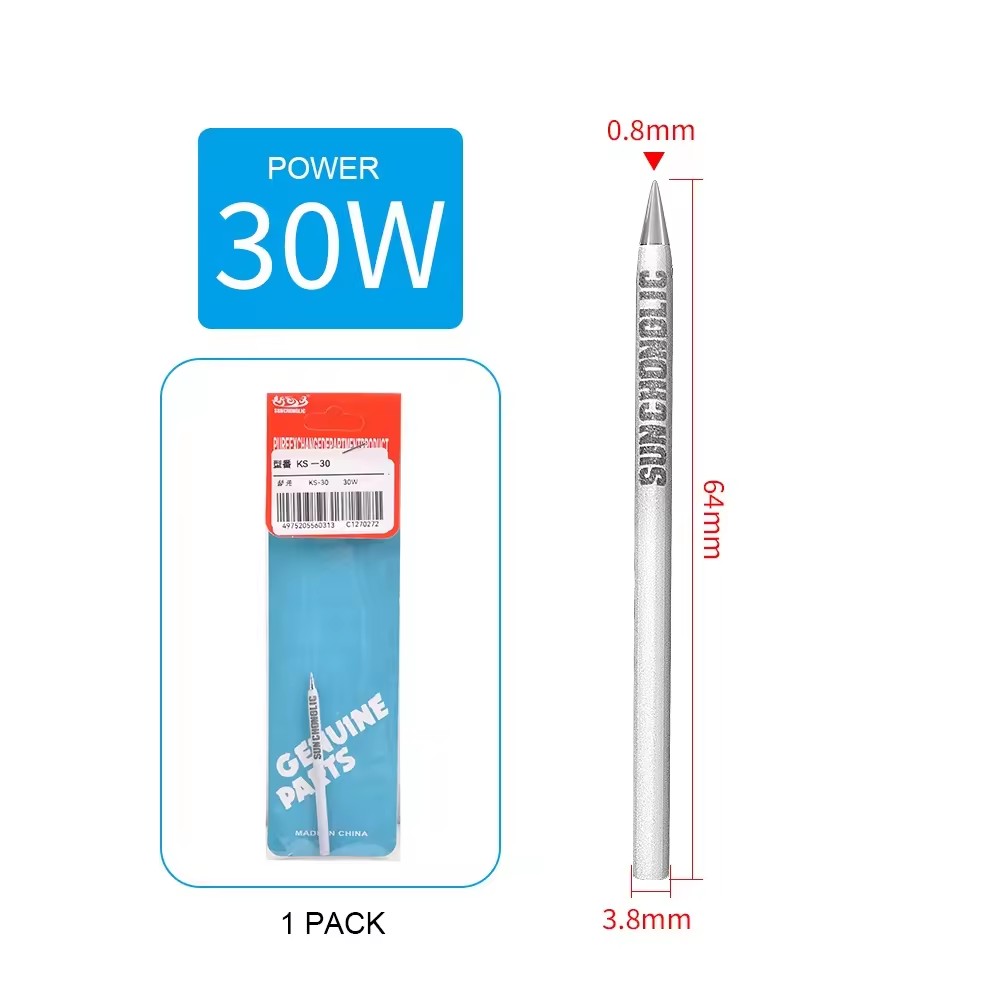 Soldering iron bit - SUNCHONGLIC Frosted Tip 30W