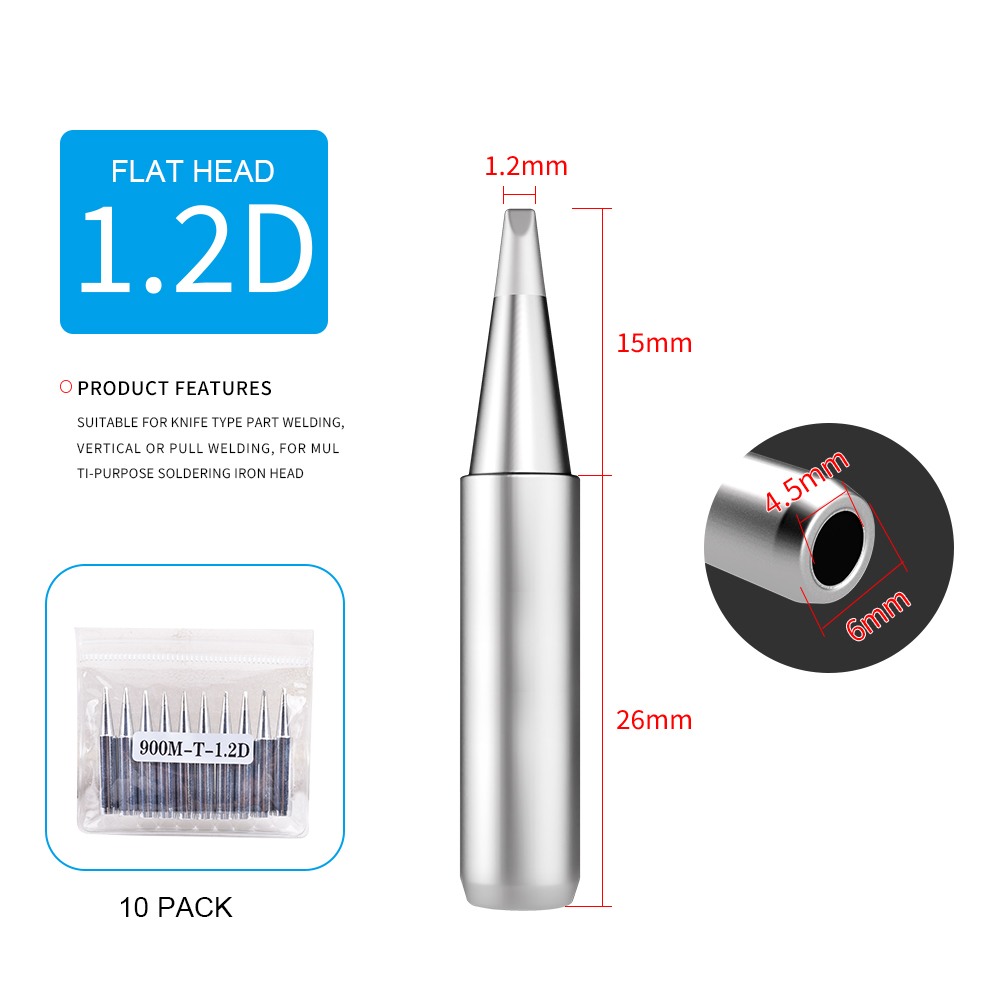 Soldering iron bit - 900M-T-1.2D