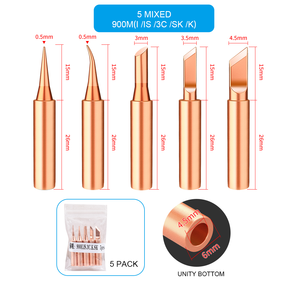 Soldering iron bit - 900(I.IS.3C.K.SK)