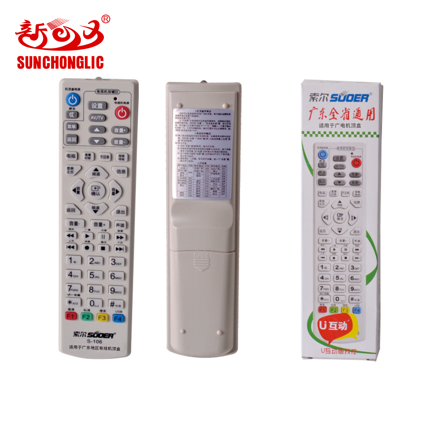 TV remote control - S-106